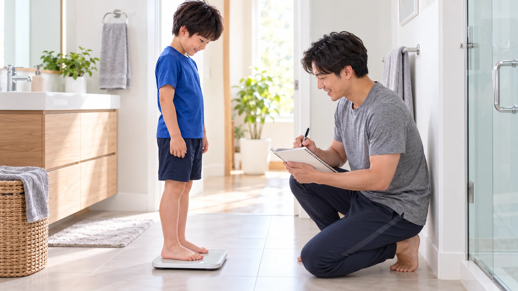 Đo cân nặng với điều kiện dễ so sánh